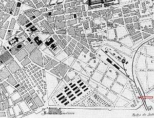 Oran- Gares- 1 Plan 1895- 01- Plateau St Michel